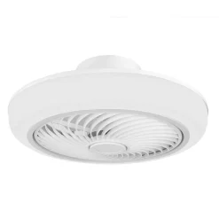 Ventilador de techo Orbegozo CP 12435 20W 6 velocidades luz ajustable blanco Ø33 cm