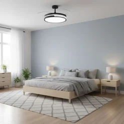 Ventilador de techo Robin Eco Bel Air 72W aspas retráctiles mando a distancia Ø108 cm