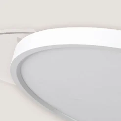 Ventilador de techo Slim Bel Air 72W 4 aspas retráctiles mando a distancia blanco Ø108 cm