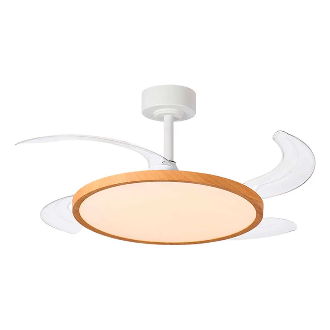 Ventilador de techo Slim Bel Air DC 32W 4 aspas retráctiles Ø106x35 cm