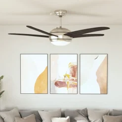 Ventilador de techo Vega con lámpara + mando a distancia Ø128 cm
