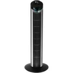 Ventilador de torre Cecotec EnergySilence 890 Skyline 50W pantalla LCD + mando negro