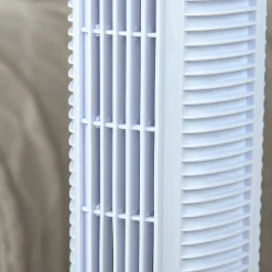 Ventilador de torre Rex Homcom 50W oscilante + 3 velocidades + control remoto blanco 78,5 cm