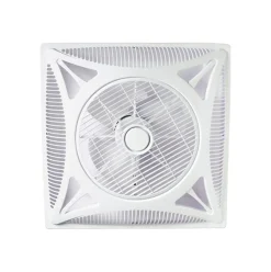 Ventilador empotrable Panel Bel Air 3 aspas blanco 9,5x60 cm