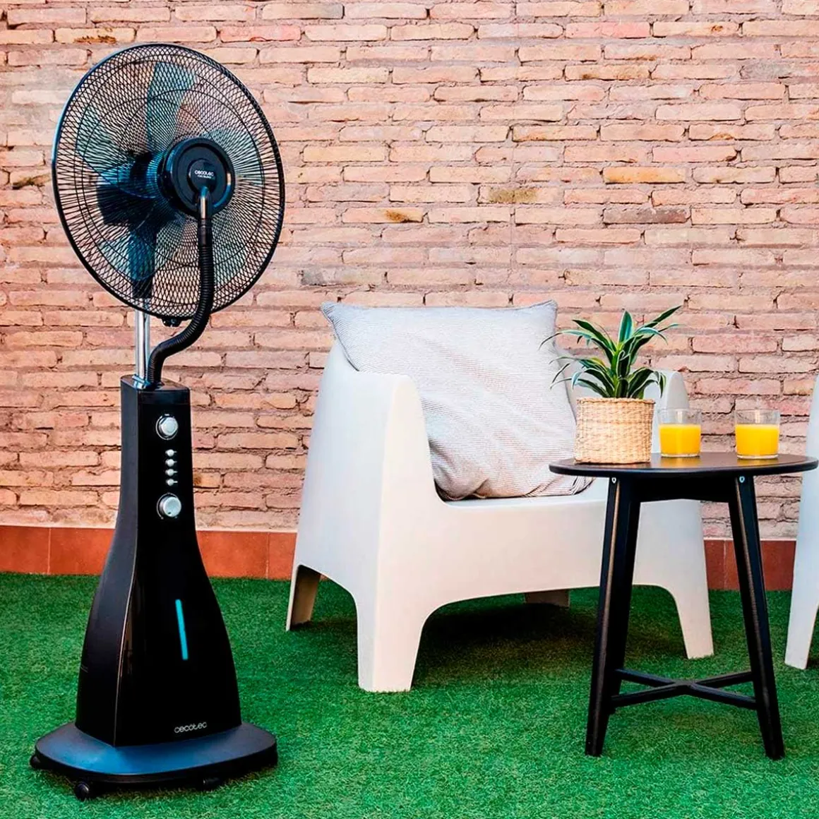 Ventilador nebulizador Cecotec EnergySilence 590 FreshEssence 90W 5 aspas negro