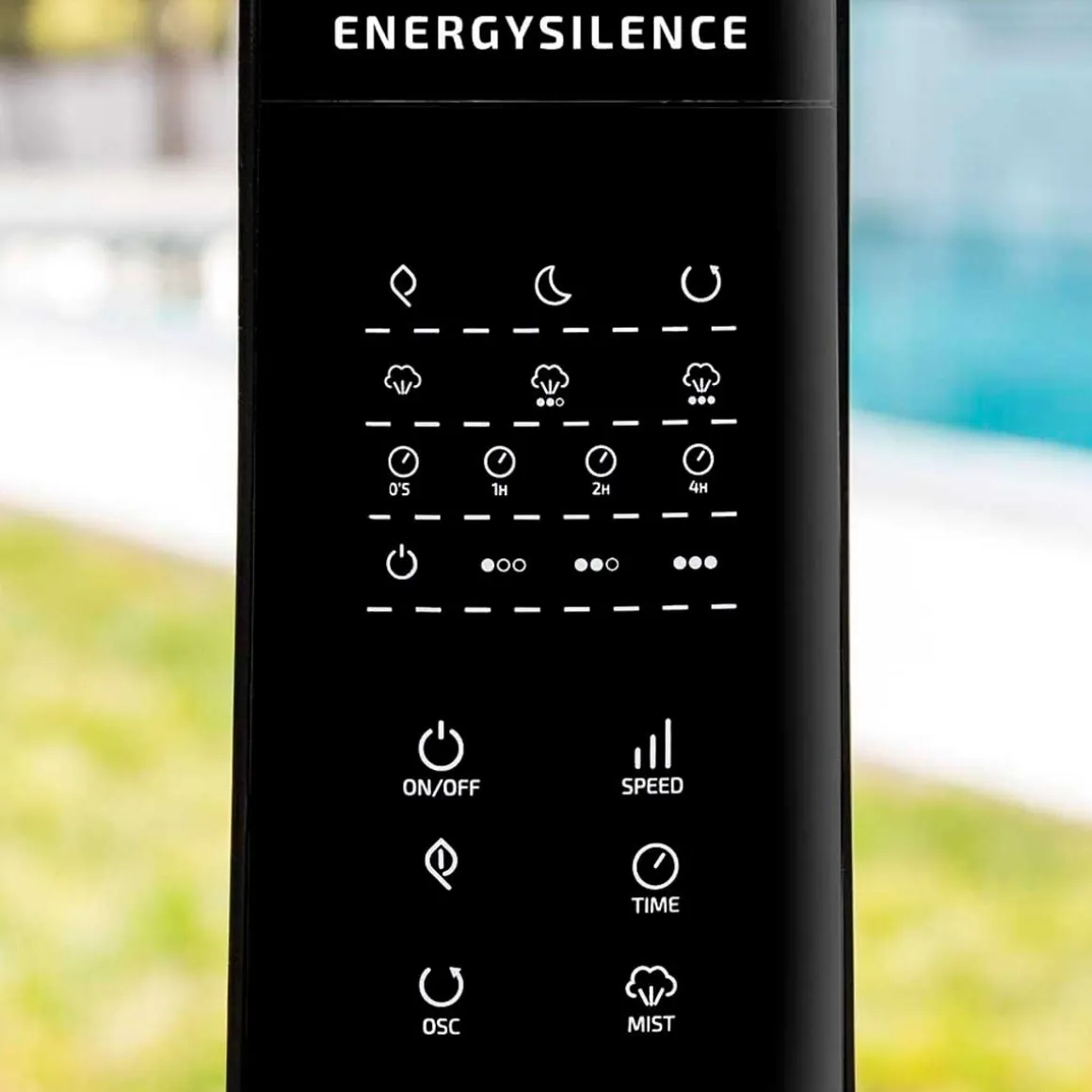 Ventilador nebulizador Cecotec EnergySilence 690 FreshEssence 90W 5 aspas negro