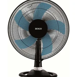 Ventilador Sogo VEN-SS-21265 50W 3 posiciones 3 velocidades negro Ø40 cm