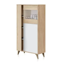 Vitrina Relax Plus 3 puertas apertura push 142x77x33 cm