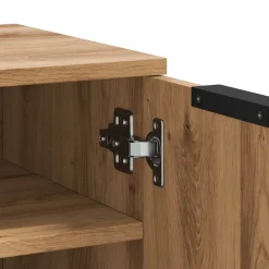 Zapatero Amberes 1 puerta roble 70x29,5x35 cm
