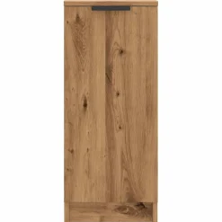 Zapatero Amberes 1 puerta roble 70x29,5x35 cm