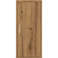Zapatero Gante 1 puerta roble 70x32x35 cm