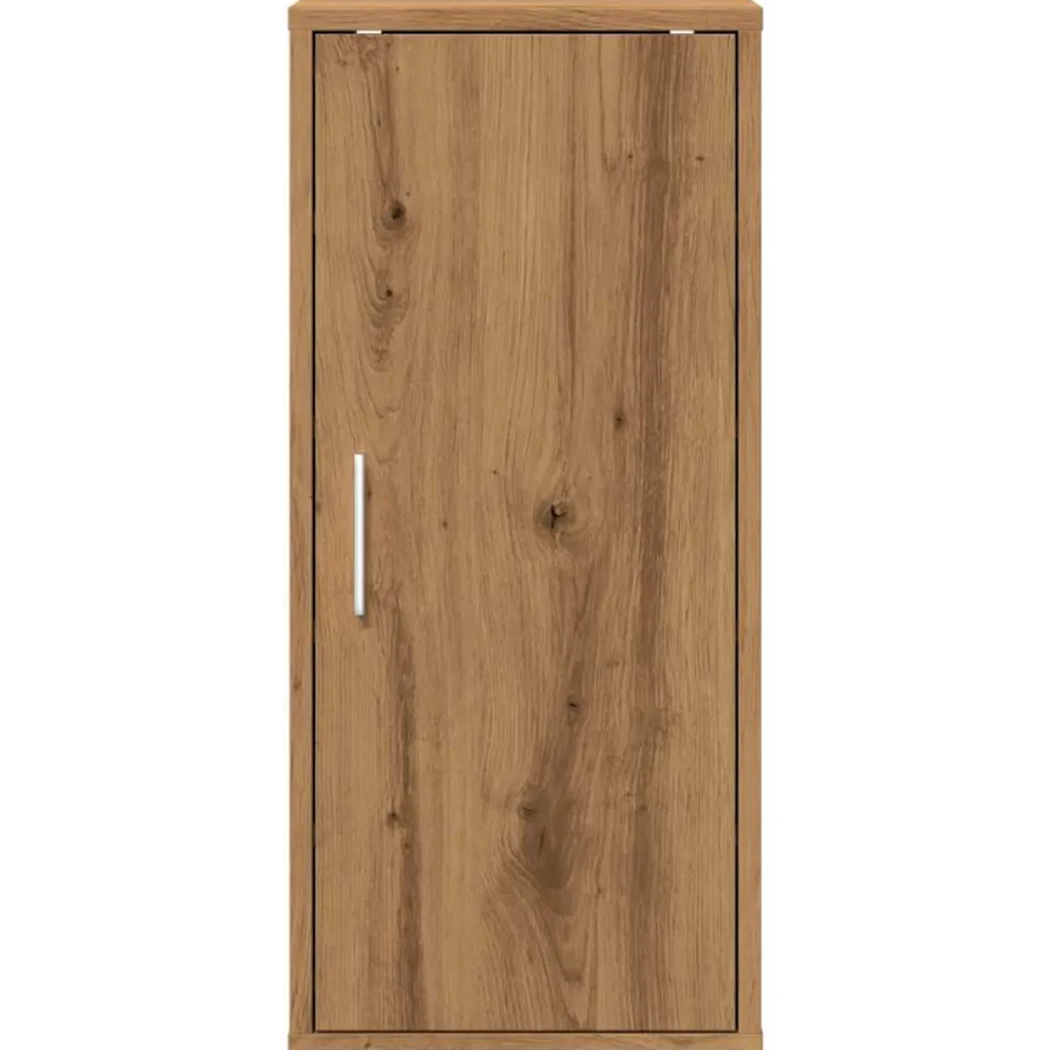 Zapatero Gante 1 puerta roble 70x32x35 cm