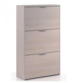 Zapatero Maelys 3 puertas 18 pares 113x60x22 cm